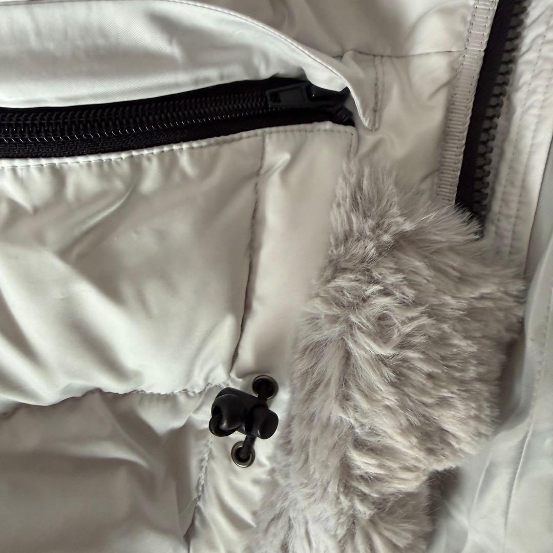 FILA GOLF《新品・未使用》ダウンコート ホワイトLL Aラインロング丈