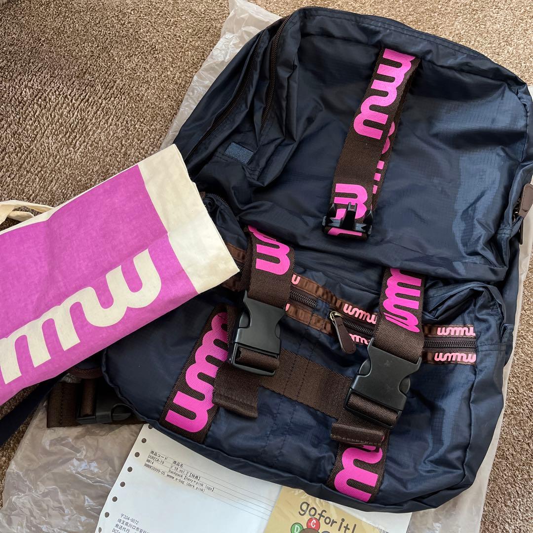 新品未使用　wmmw バックパック　リュック