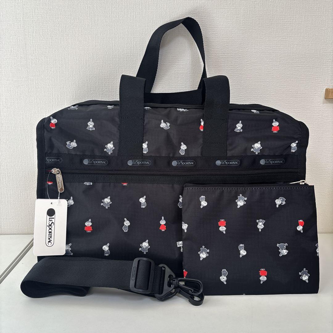 新品♡レスポートサック　ムーミン　リトルミイ　ミディアムボストン　キャリーオン MOOMIN SHOP ONLINE】ムーミンたちと、ちょっと特別なおでかけ時間