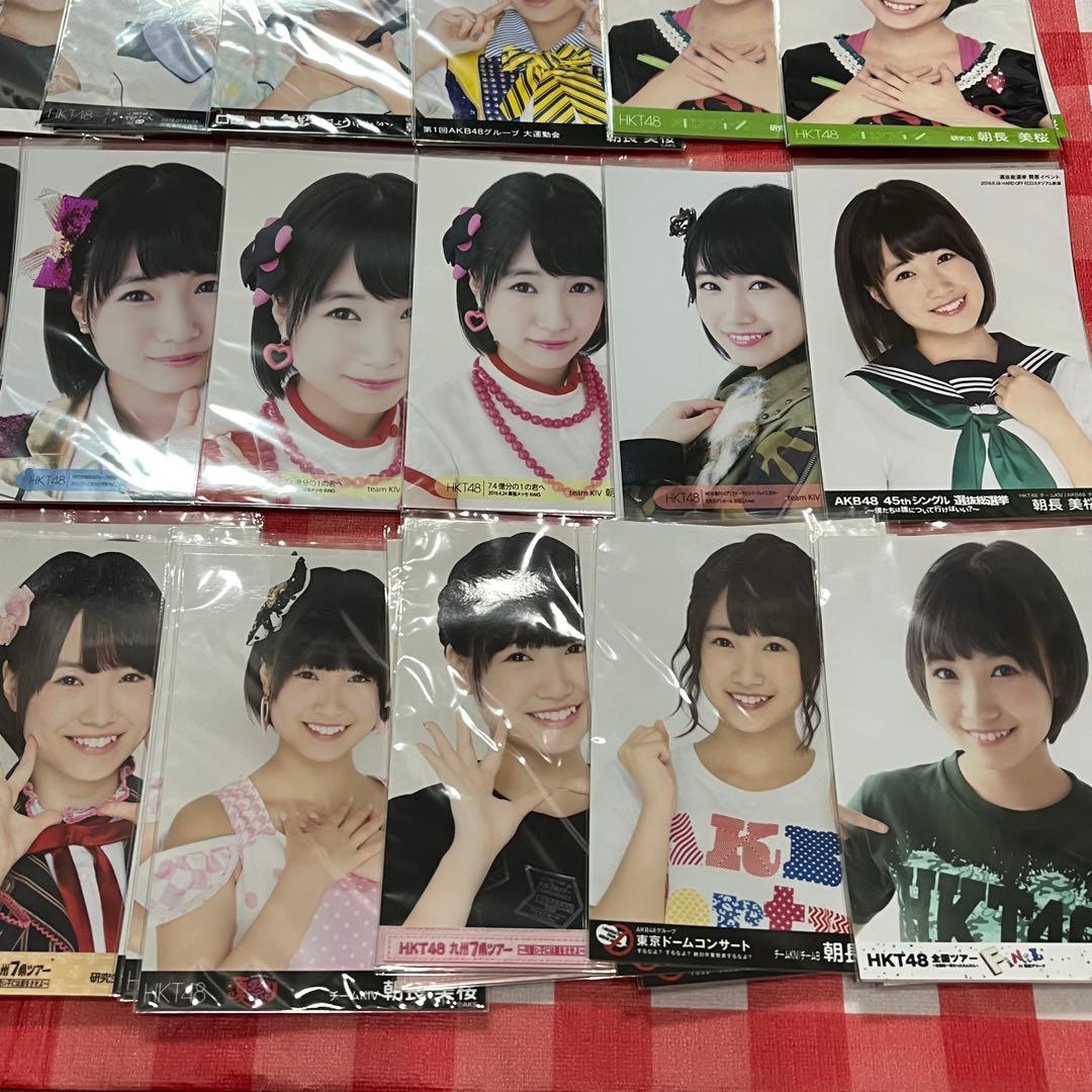 HKT48 生写真 朝長美桜 documentary 前売り DVD まとめ売り