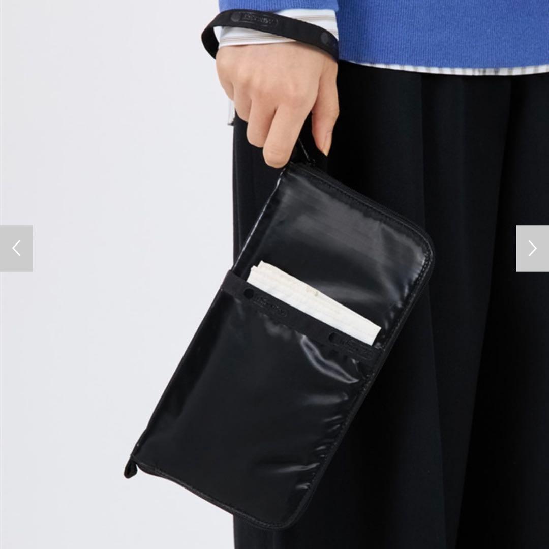 レスポートサック ひとりっぷ マスタートラベルウォレット黒 2025年版