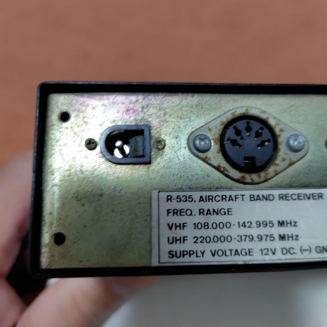 名機 希少 V/UHF エアバンド受信機 R-535 アジア通信工業
