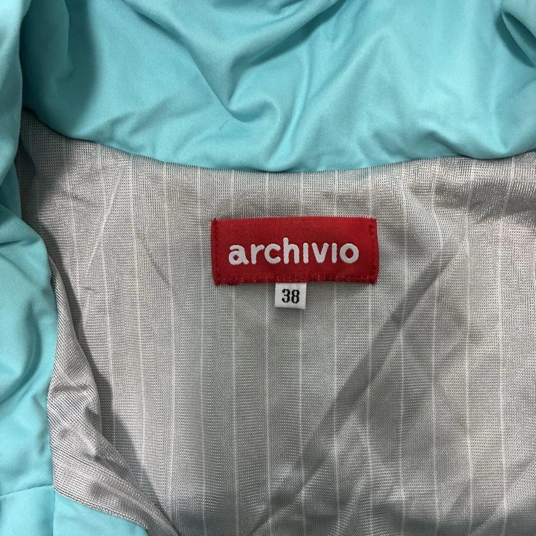 NSI☆様専用archivio 水色 フード付きジャケット 38サイズ