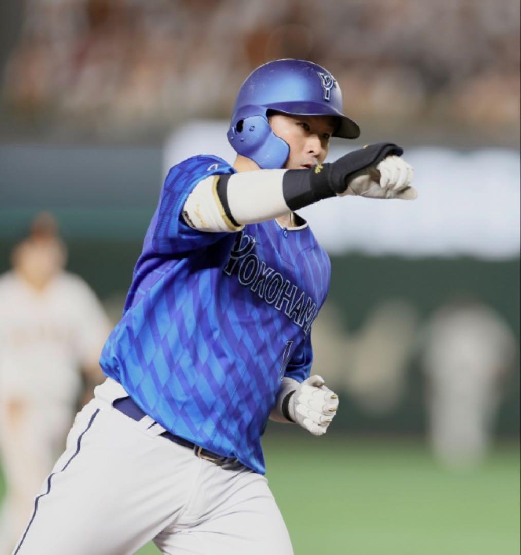 横浜DeNAベイスターズ 戸柱恭孝 #10 バット NPBマーク 支給品 新品