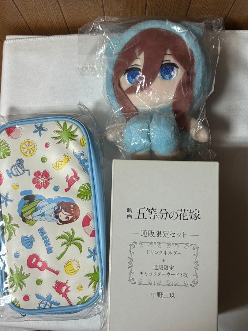 値下げ不可☆三玖グッズ未開封2点＋14巻14.5巻未開封