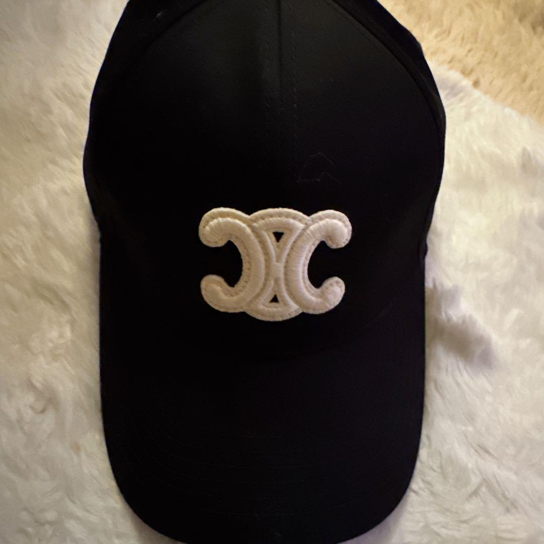 セリーヌ キャップ帽 セリーヌ CELINE キャップ 帽子 トリオンフ ベースボールキャップ