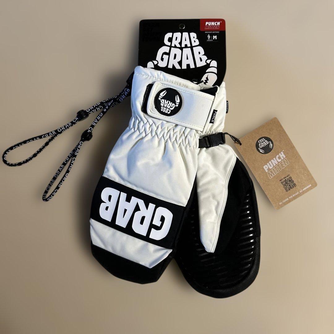 CRABGRABミトングローブPUNCHモデルOFF WHTカラーMサイズ新品 楽天市場】クラブグラブ ミット CRAB GRAB PUNCH MITTEN 23-24 手袋