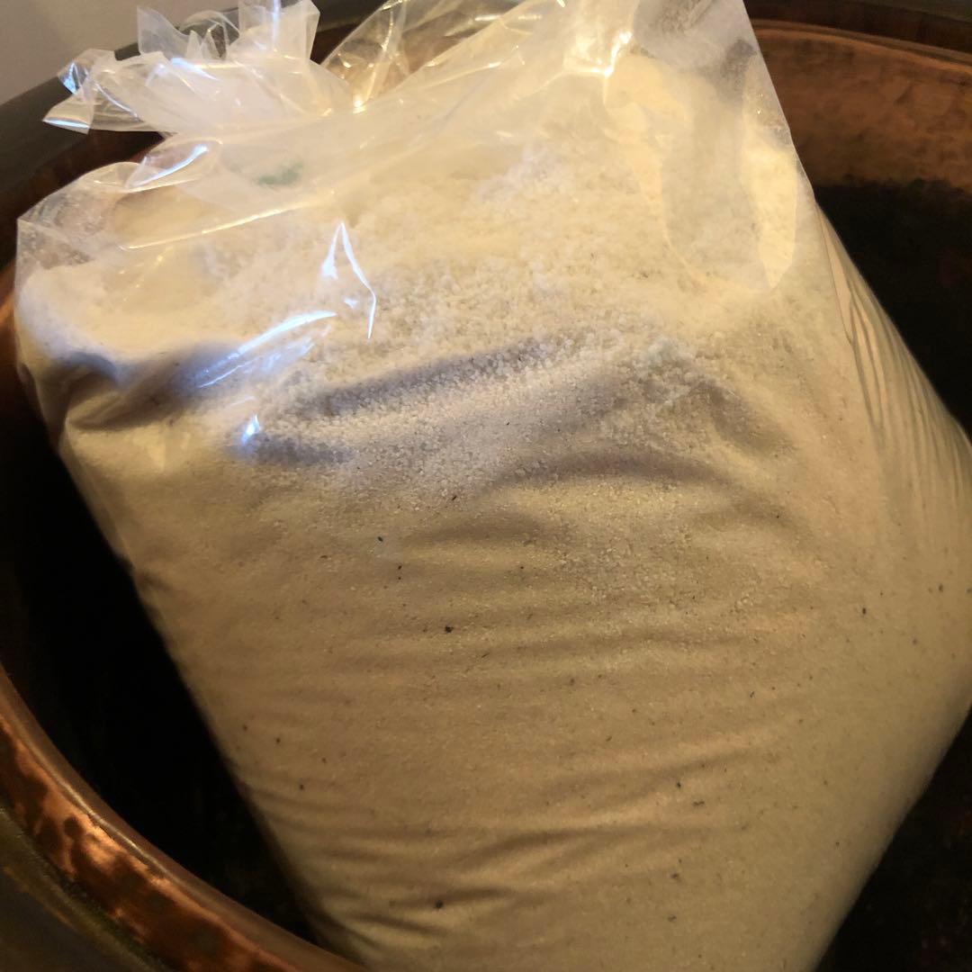 明治〜大正時代 《 木製 丸火鉢 》無垢木材 銅壺 骨董 古道具 古物