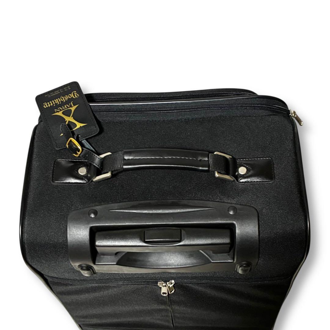 【美品】X JAPAN yoshikitty キャリーケース スーツケース 黒