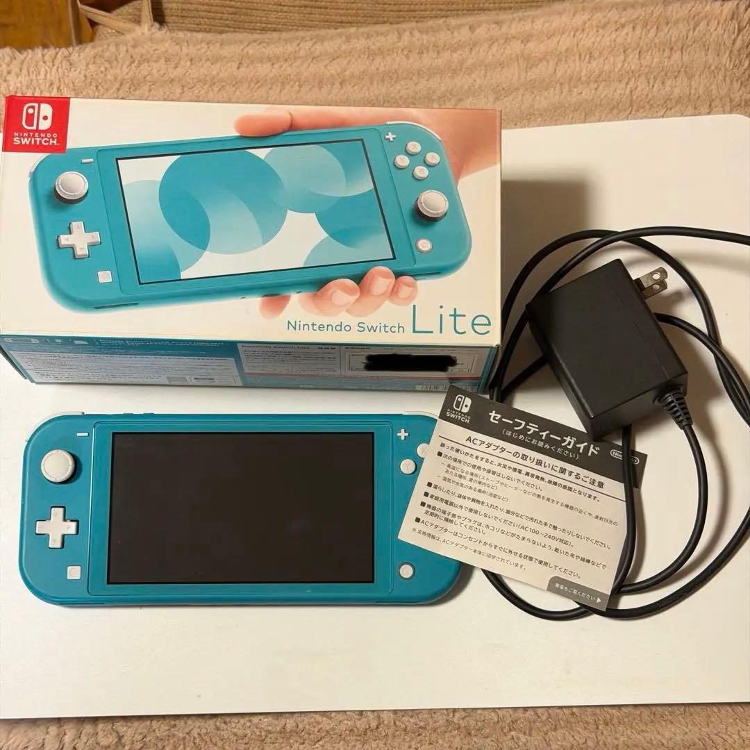 Nintendo Switch Lite ターコイズ - メルカリ