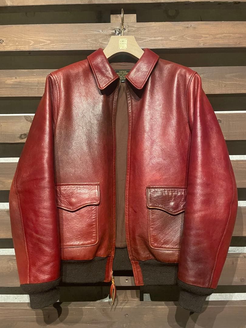 ワイツーレザー O.G.BROS. ホースハイド OG-15 サイズ40 A-2