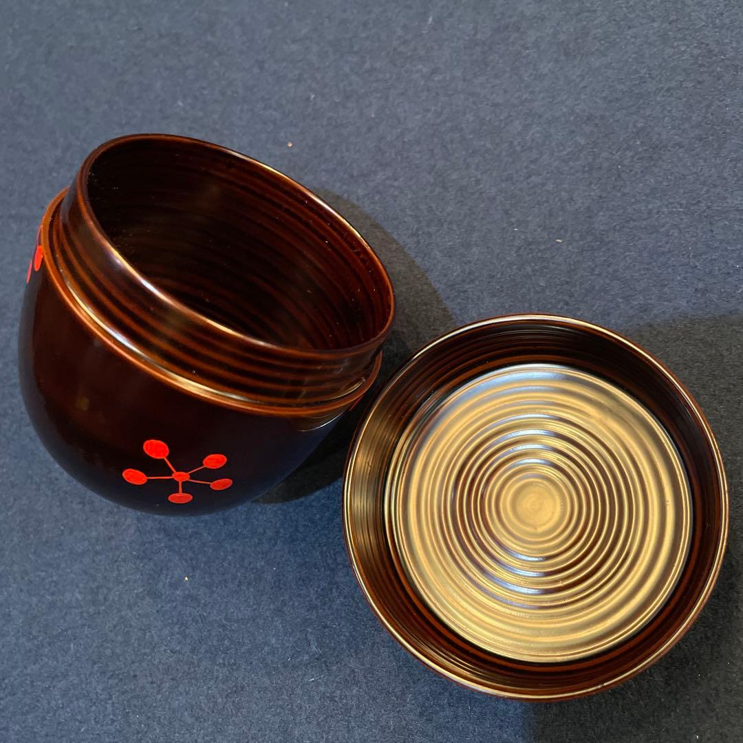 Tino　‼️ 【中村 宗悦】(造り)「三千家好写」『利休梅 大棗』