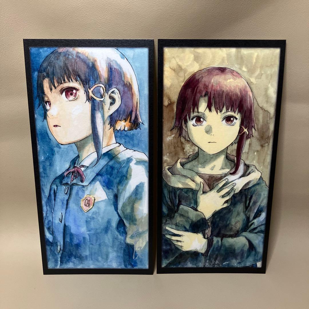 serial experiments lain 常影画廊小図録 7 イラスト集