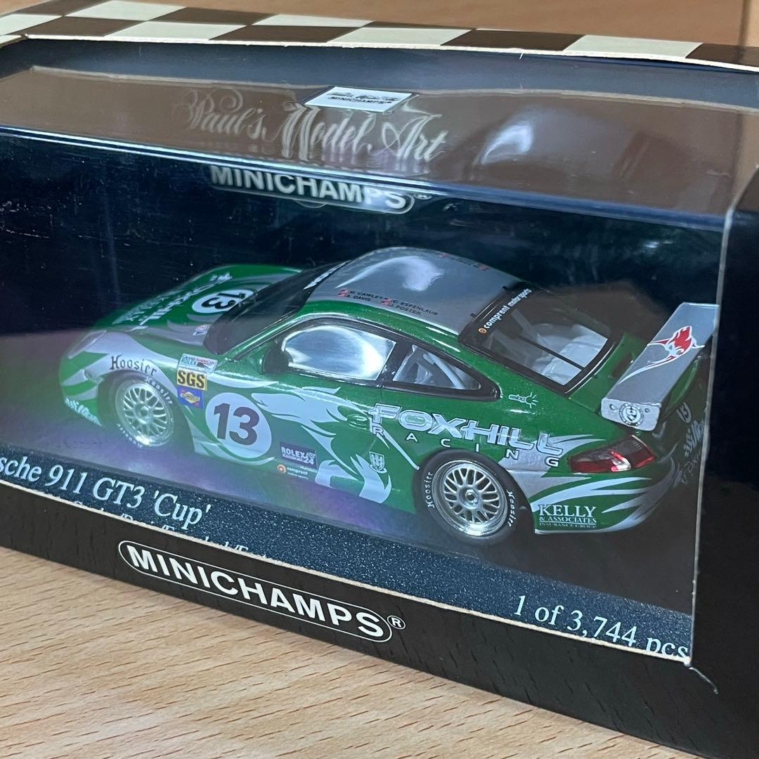 1/43 ミニチャンプス ポルシェ911 GT3カップ 2台セット