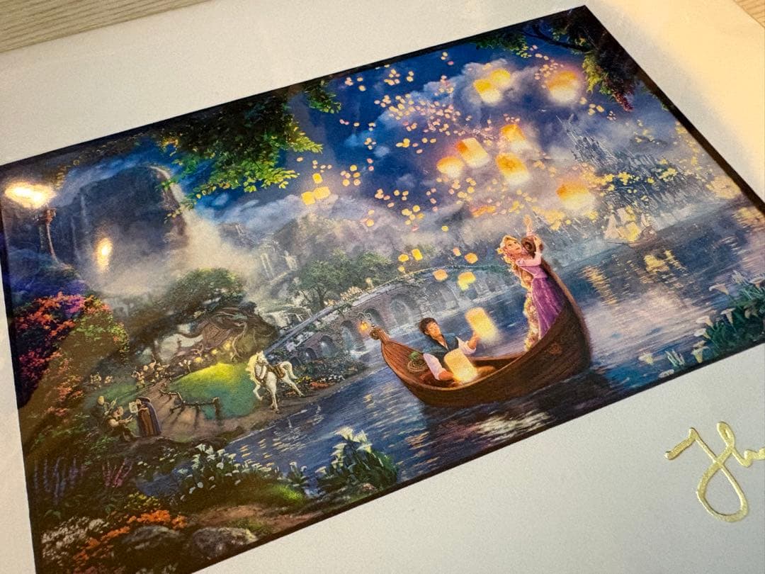 【希少】塔の上のラプンツェル 絵画 アートプリント