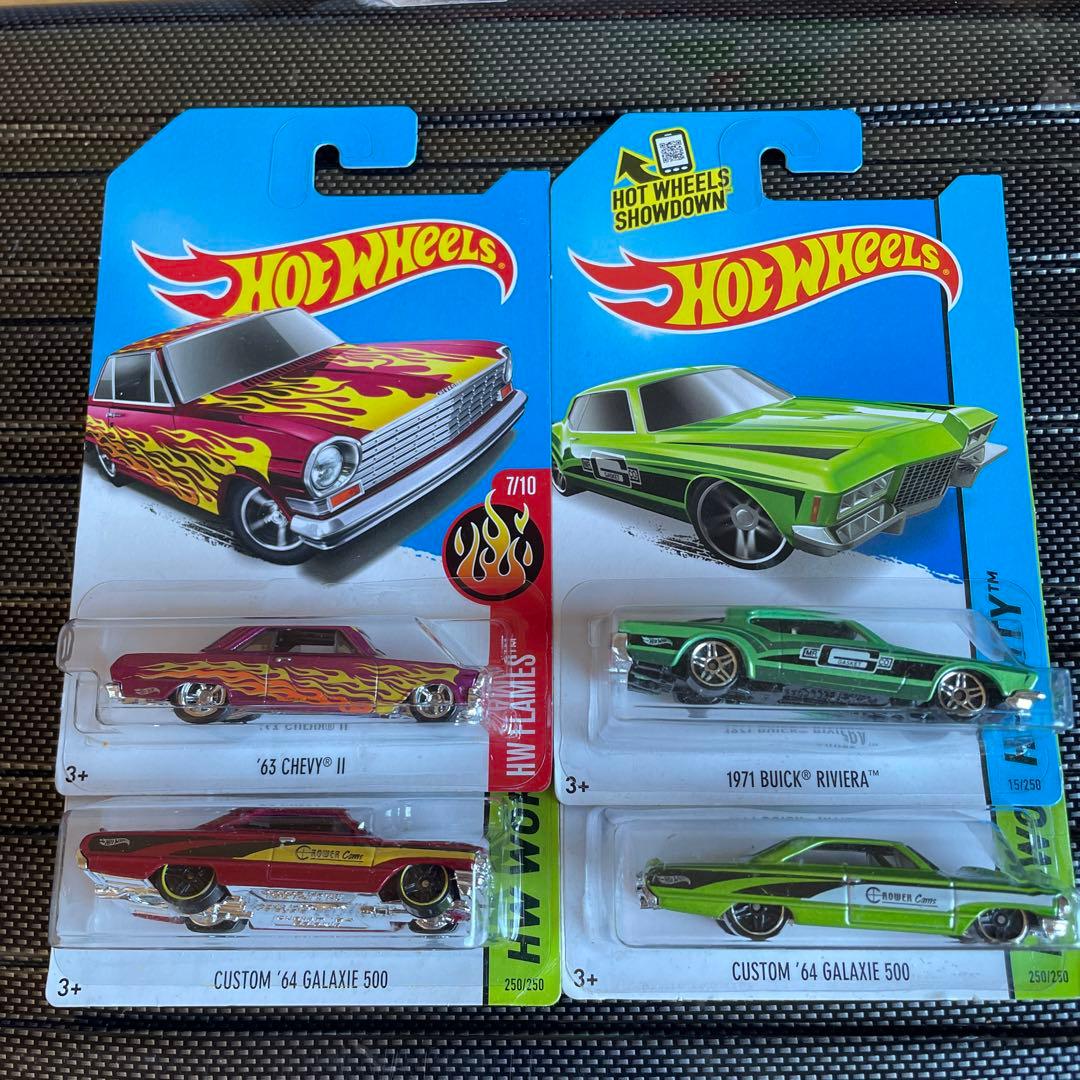 ホットウィール4台セット。'63CHEVYスーパートレジャーハント➕ - メルカリ