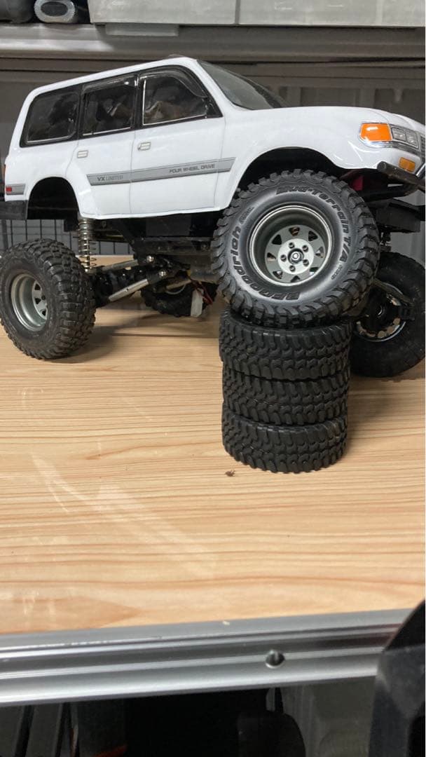 RC4WD ホイール　1.9インチ　深リムハブ12ミリ　ビードロック　クローラー