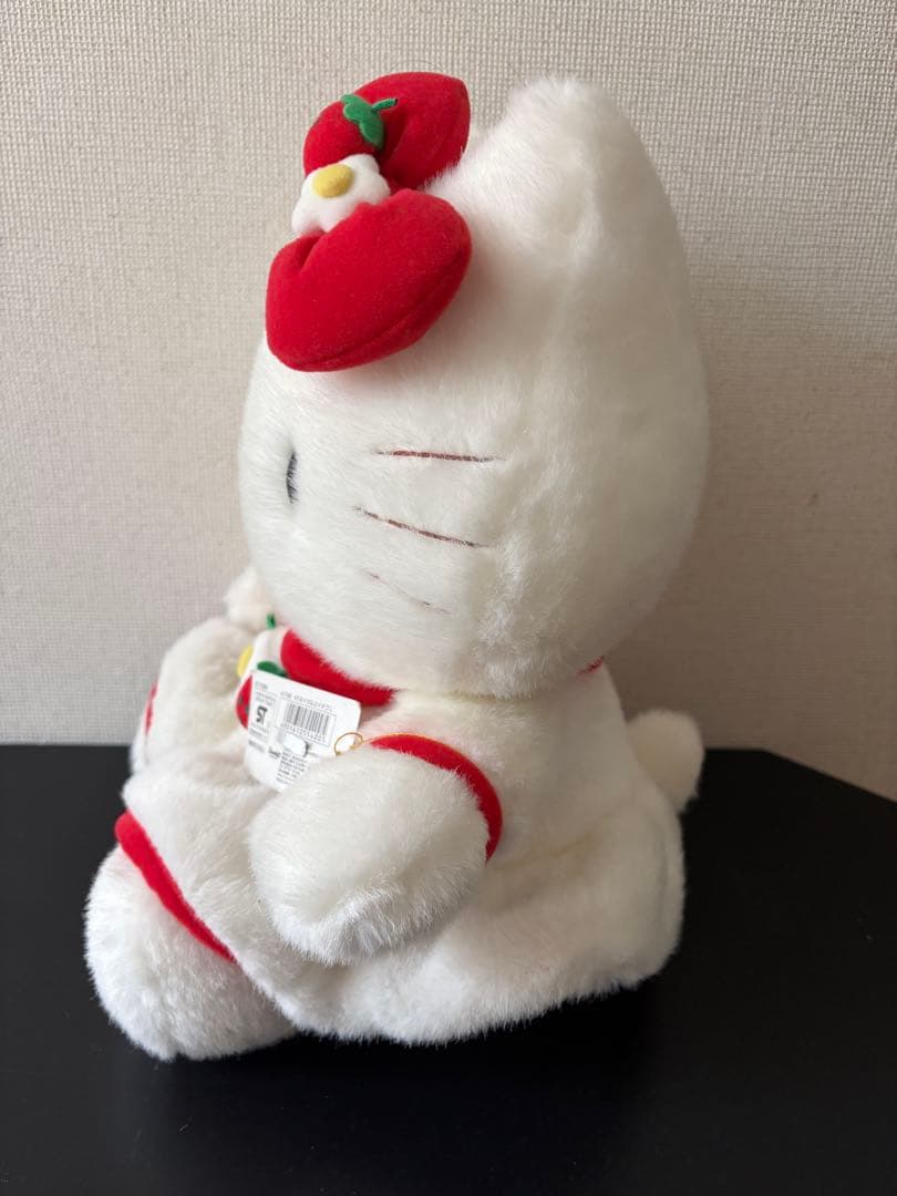 【激レア希少】ハローキティ　イチゴ ぬいぐるみ　当時物　平成レトロ