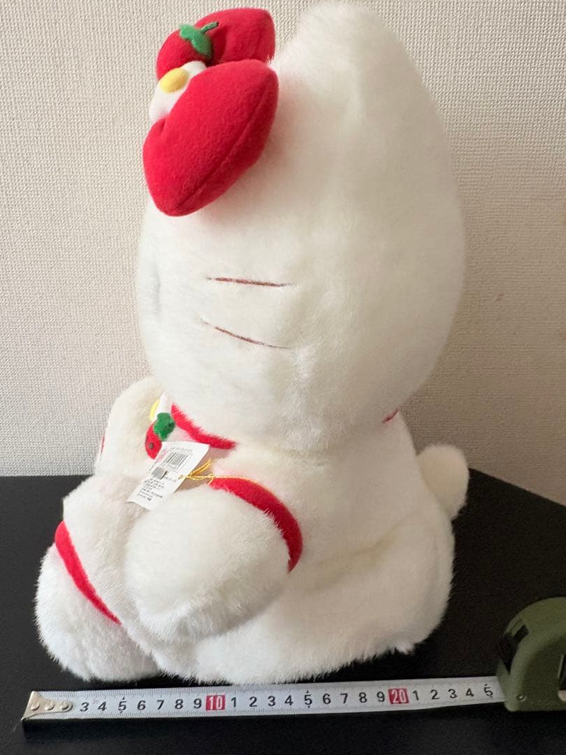 【激レア希少】ハローキティ　イチゴ ぬいぐるみ　当時物　平成レトロ
