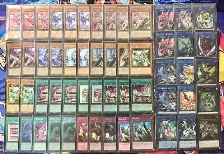 本格構築【Evil★Twins ~イビルツイン~】デッキ EX15＆二重スリーブ