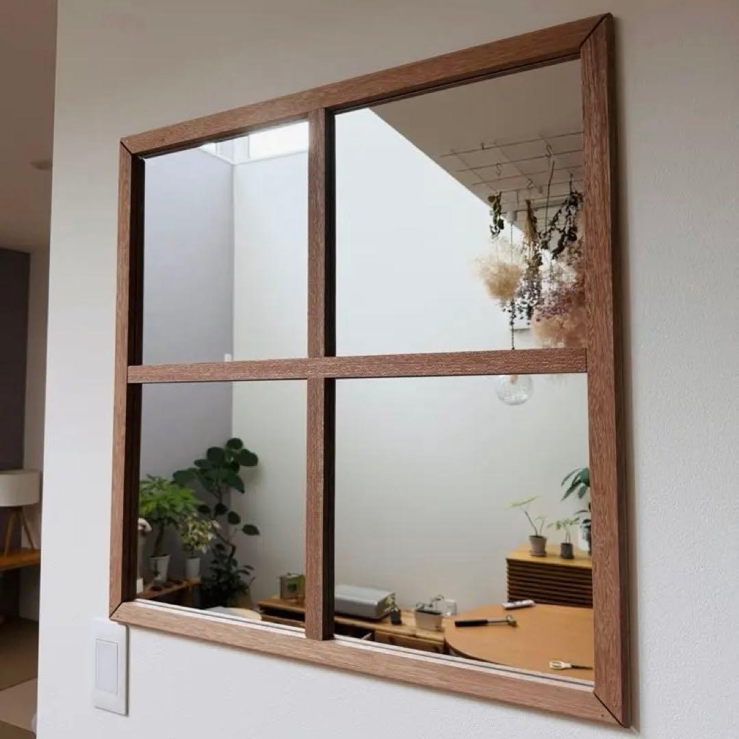 貼り付け木製ミラーフレーム/ブロドロン用 - 鏡激安