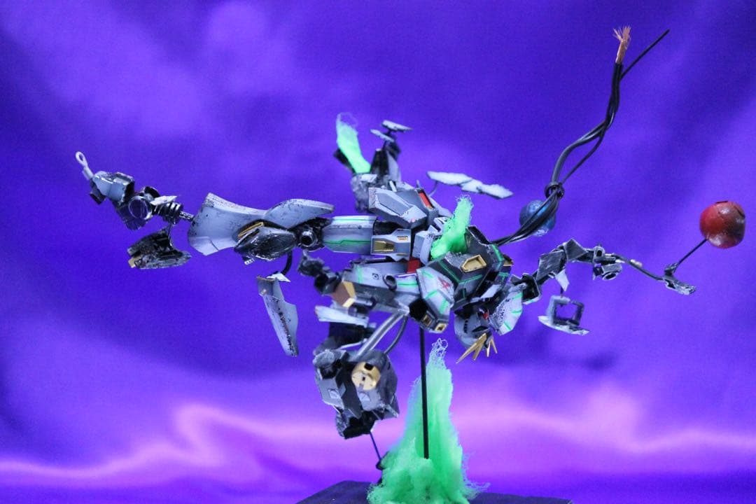 EG ニューガンダム　AXIZショック　塗装済み完成品