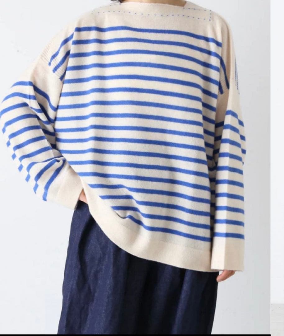 TOWAVASE バスクプルオーバー (ボートネック) 一本どり TOWAVASE バスクプルオーバー (ボートネック) 一本どり [mdm02-01] – CREER