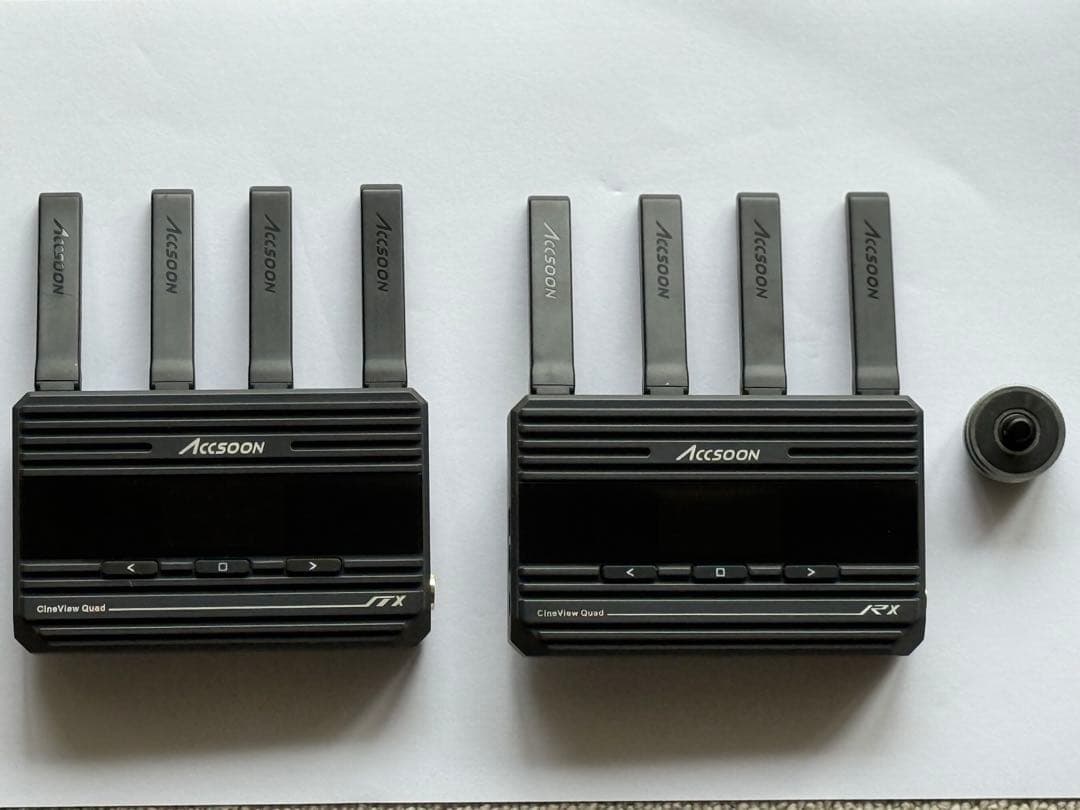 Accsoon CineView Quad TX/RX 無線動画伝送セット Amazon.co.jp: 【Accsoon正規代理】ACCSOON CineView Quad ワイヤレス