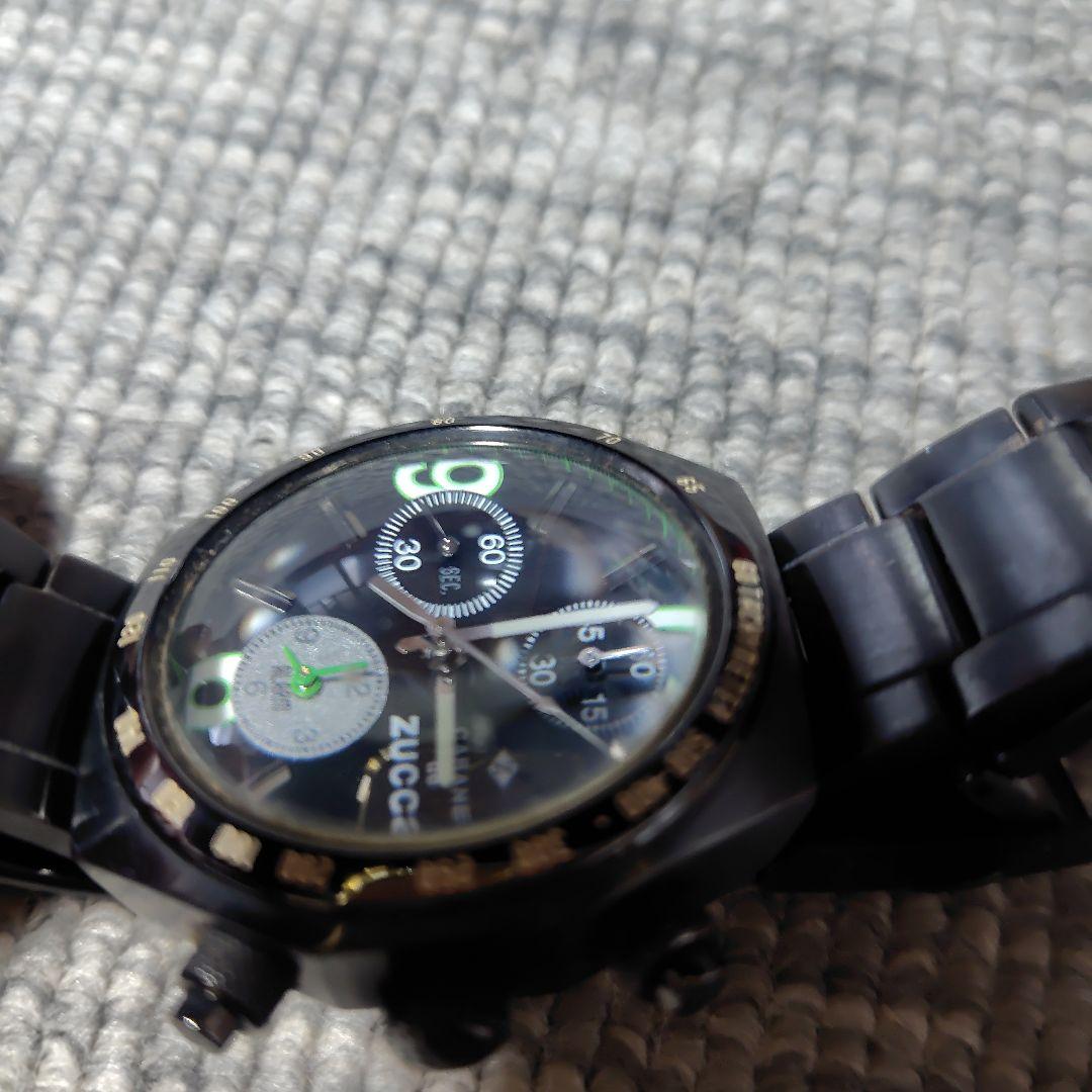 CABANE de ZUCCa LABORATORY BLACK 黒 腕時計 - メルカリ