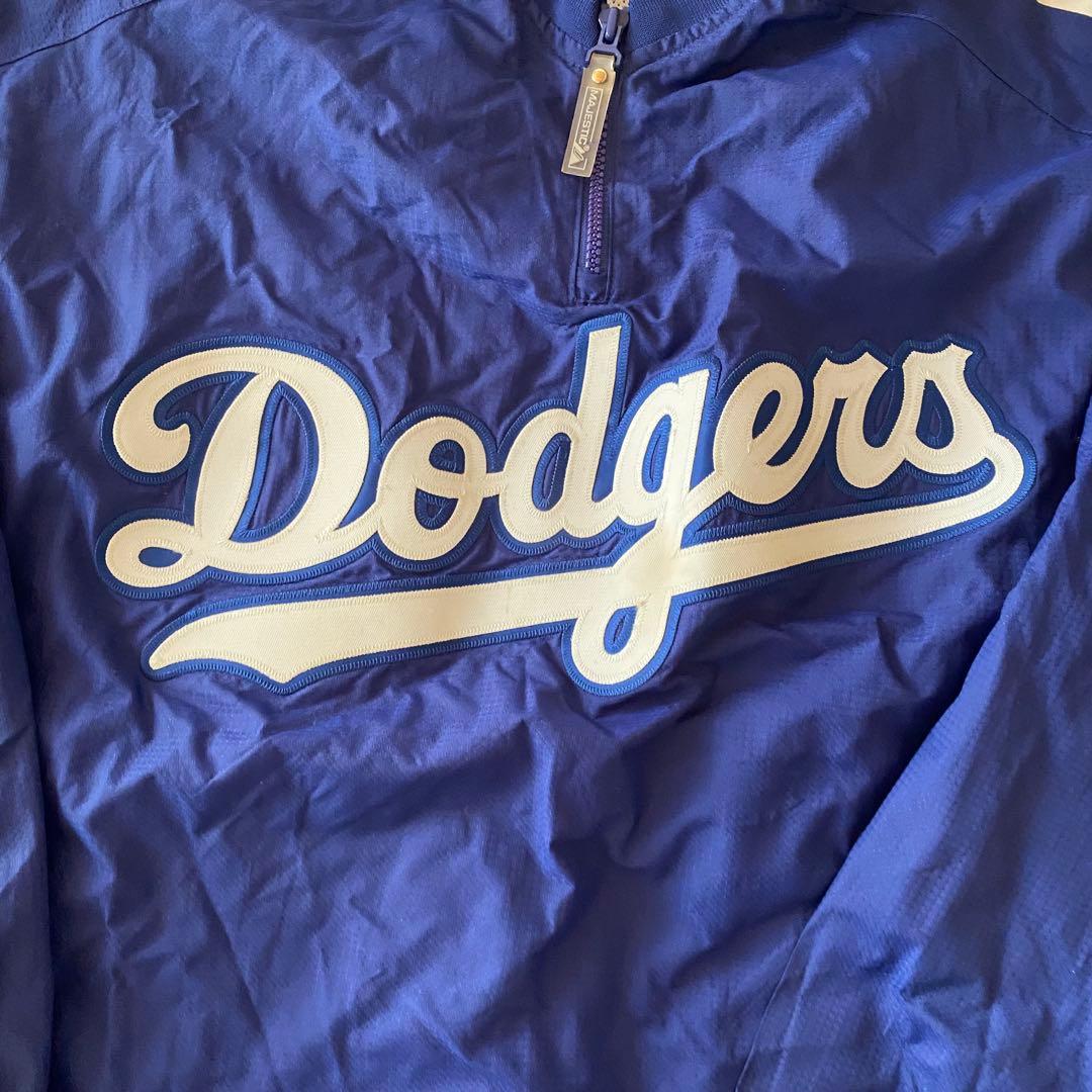 Majestic “Dodgers” Nylon Pullover Jacket