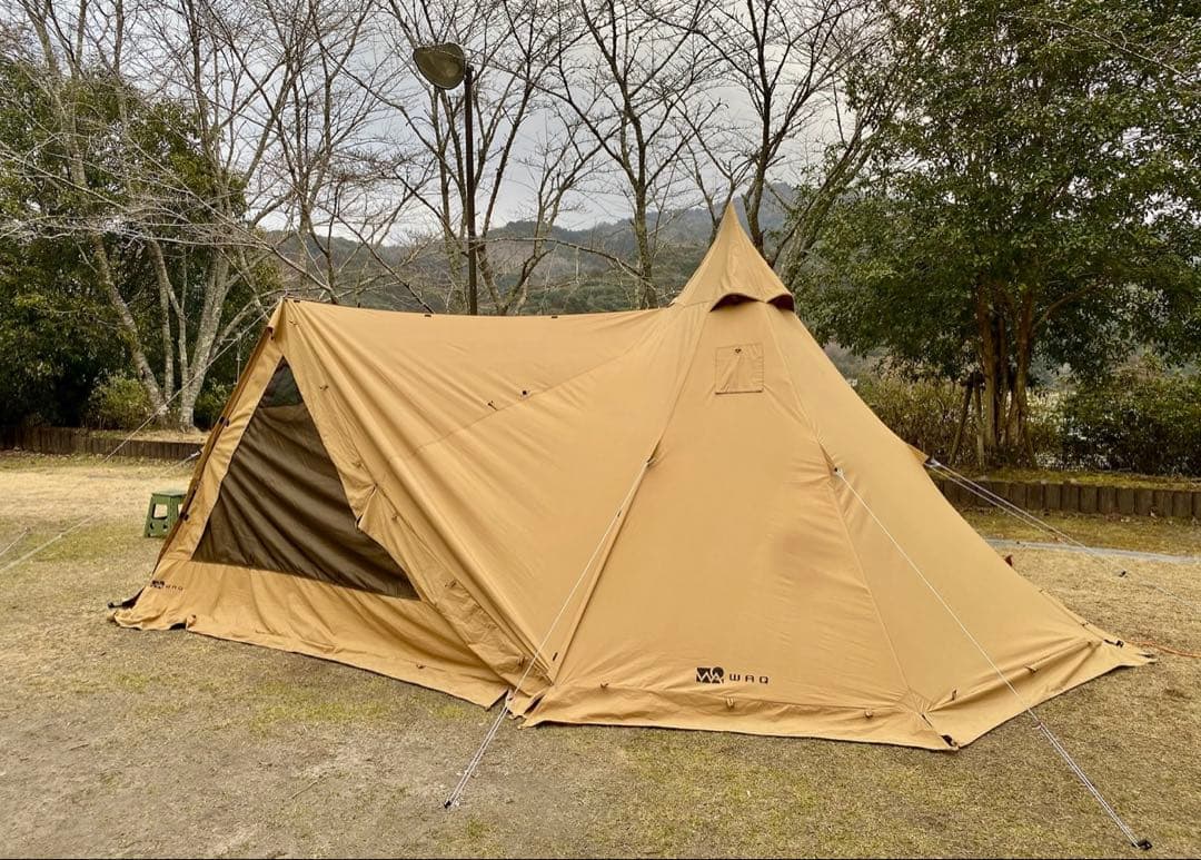 WAQ Alpha TC/FT フロントウォール 二股化パーツ グランドシート付