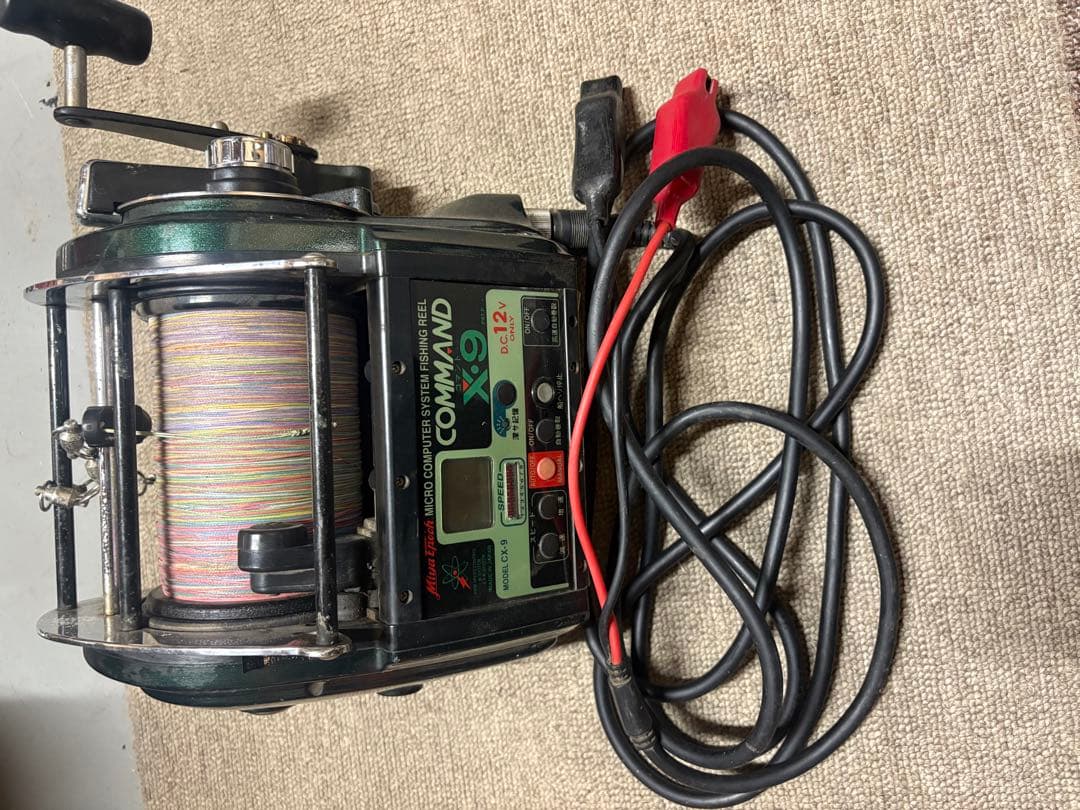 ミヤマエ ミヤエポック COMMAND コマンド X9 電動リール コード付き