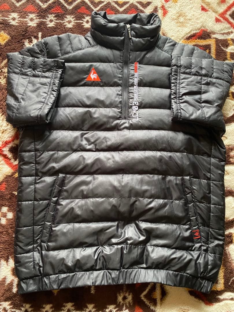 leconsport ゴルフコレクション ブラックダウンジャケット クロフトン パッファー エンデュラリュクス ブラックレーベル(2282MB