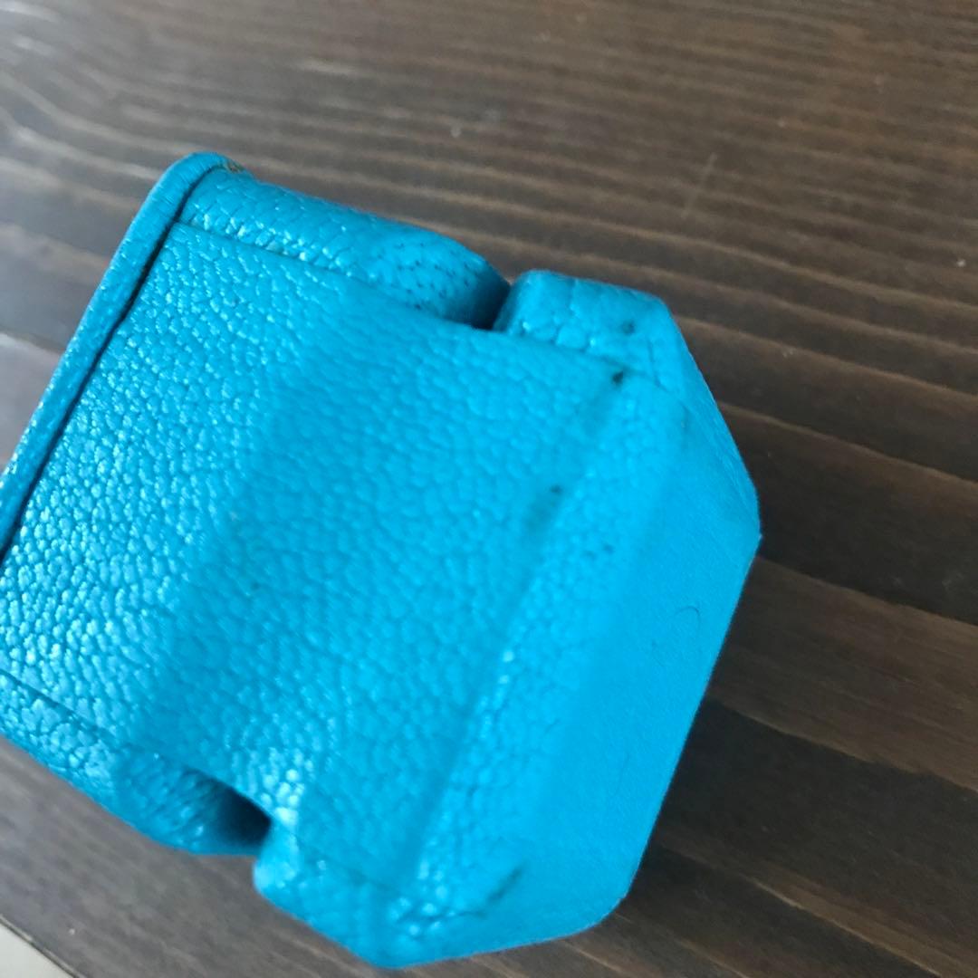 マリーエレーヌドゥタイヤック リングケース ブルー レザー - メルカリ