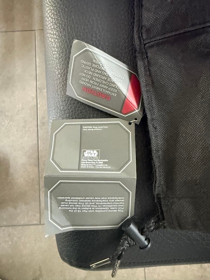 ディズニーカリフォルニア購入　スターウォーズ ライトセーバー　サヴィのWS