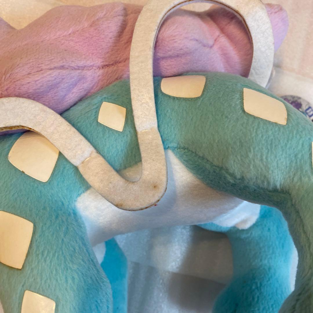 タグ付き　TAKARATOMY スイクン ぬいぐるみ