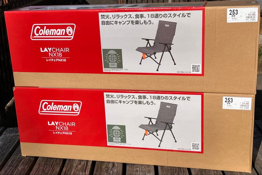 Coleman コールマン レイチェア NX18 2脚セット Amazon.co.jp: Coleman(コールマン) レイチェア NX 18(ヘザーグレー