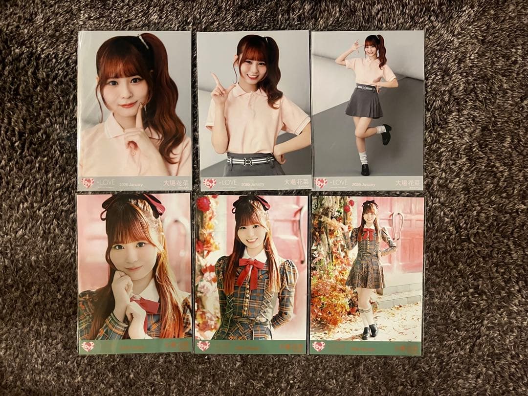 イコラブ 大場花菜 ラブソング アザーカット ポロシャツ コンプ 生写真