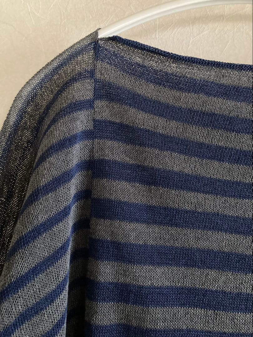 ヨーガンレール 2024未使用ボーダーの春ニット - メルカリ