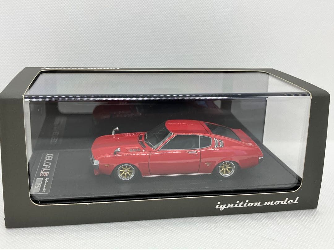 ☆1/43☆トヨタ セリカ リフトバック 1600GT☆TA27☆レッド☆ - メルカリ
