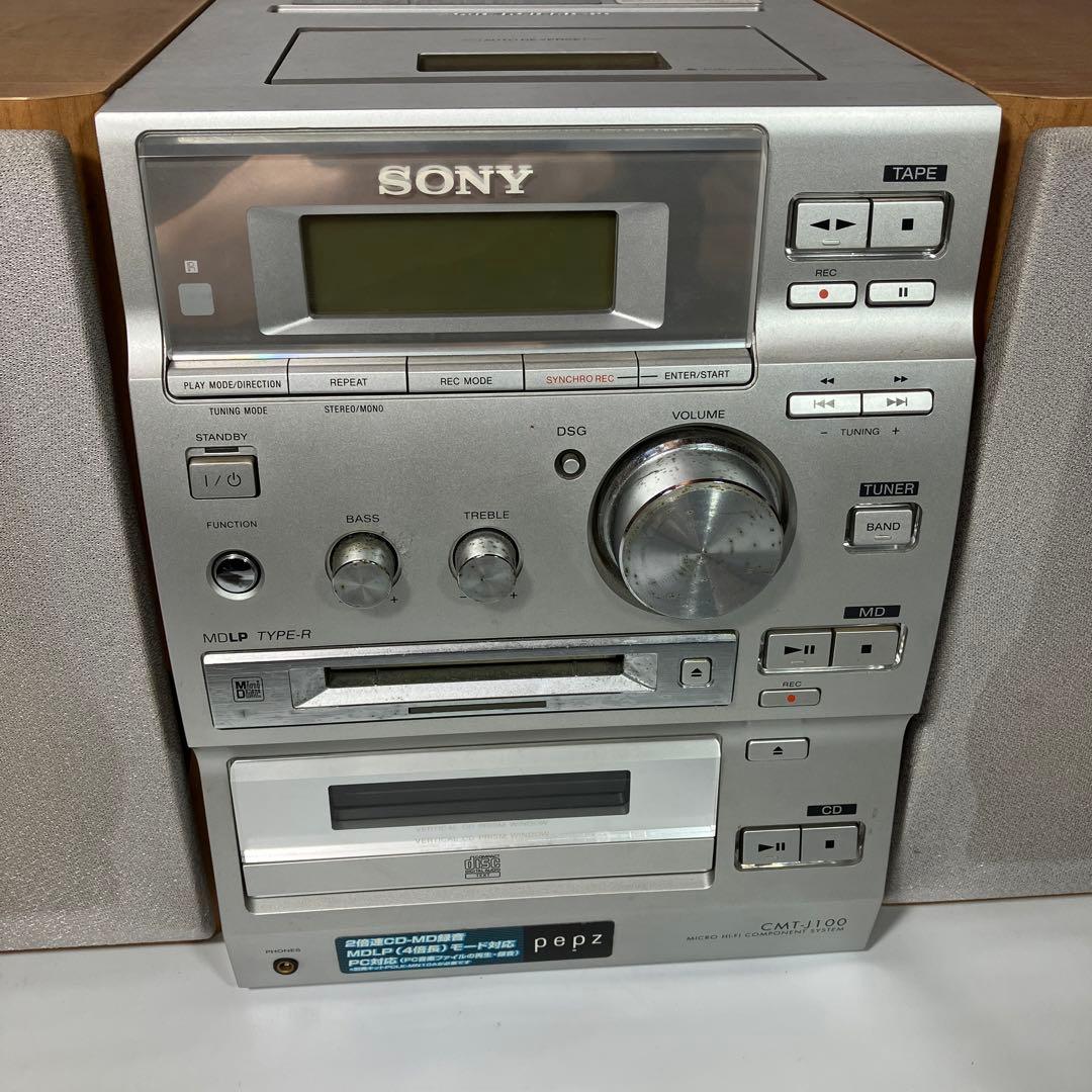 SONY CMT-J100 CDMDコンポ - メルカリ