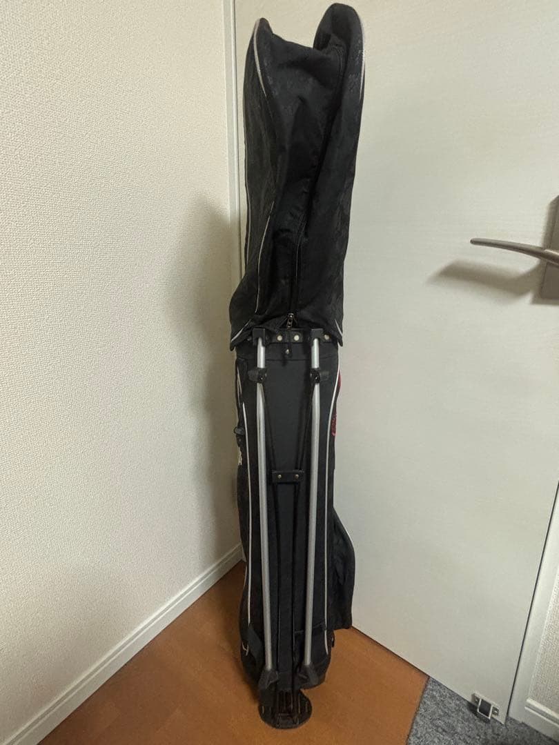 超レア オークリー キャディバッグ REDLINE スタンドタイプ 6分割