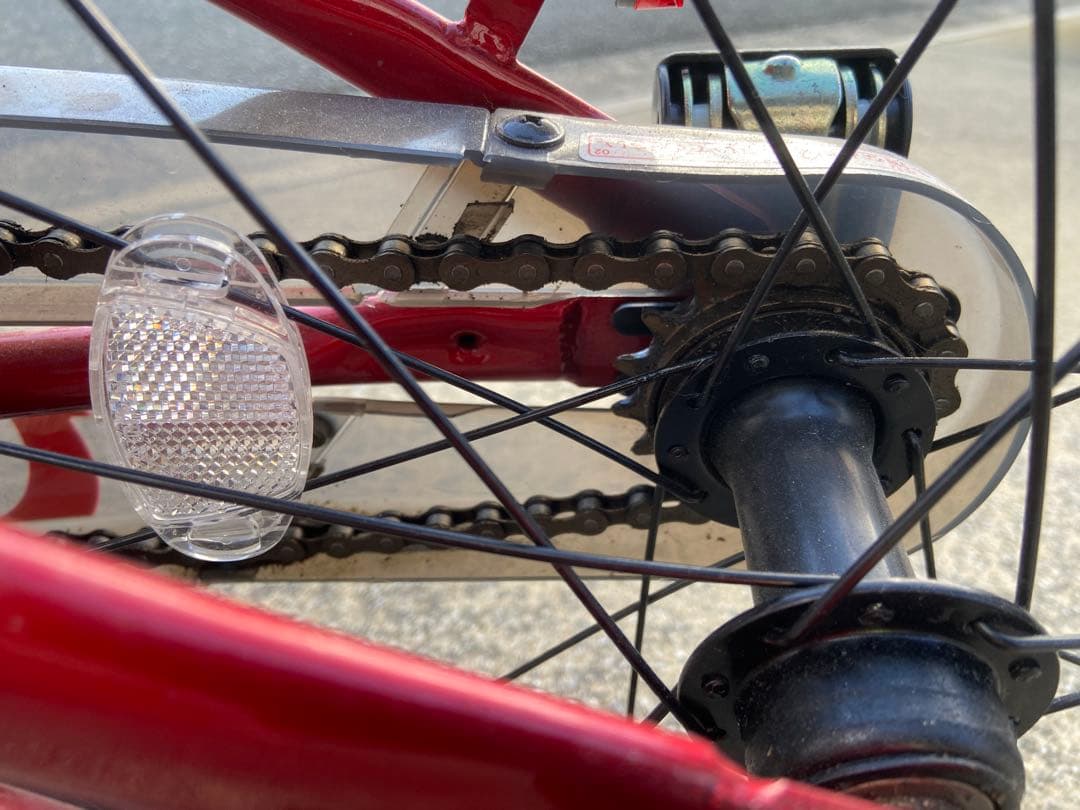 福岡市東区和白引き取り限定 D-Bike MASTER＋ 18インチ 補助輪付き