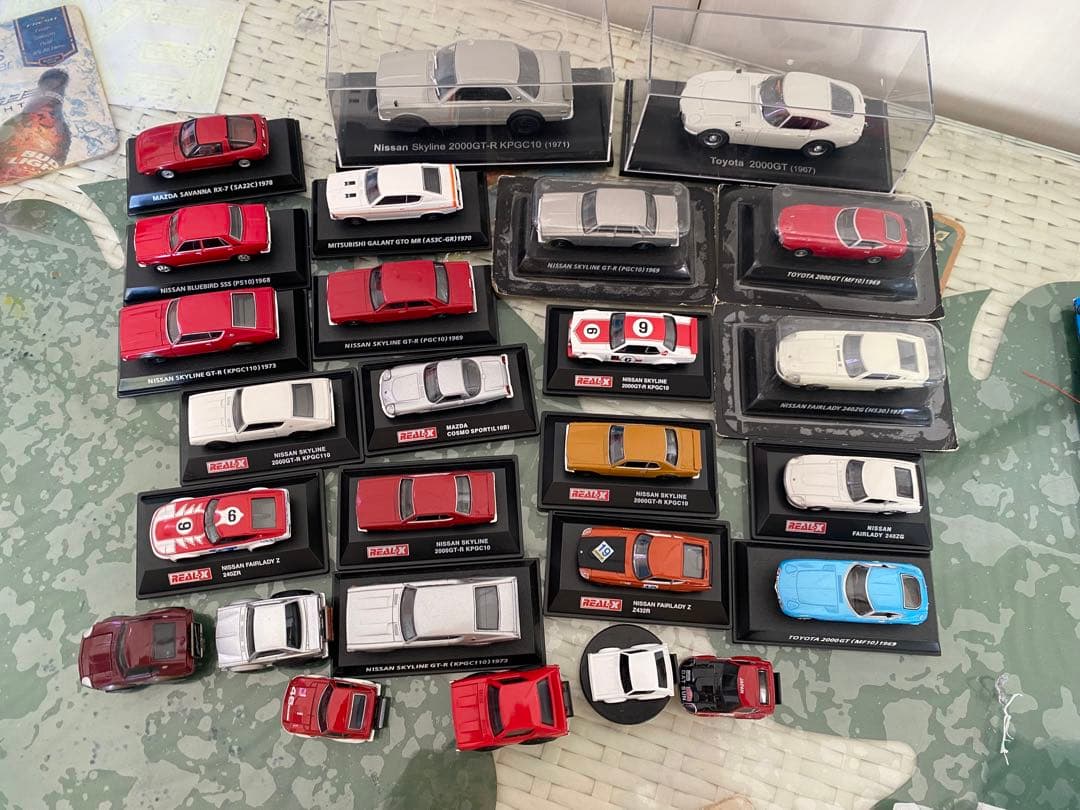 旧車　Nissan Skyline 2000GT-R ミニカー まとめ売り