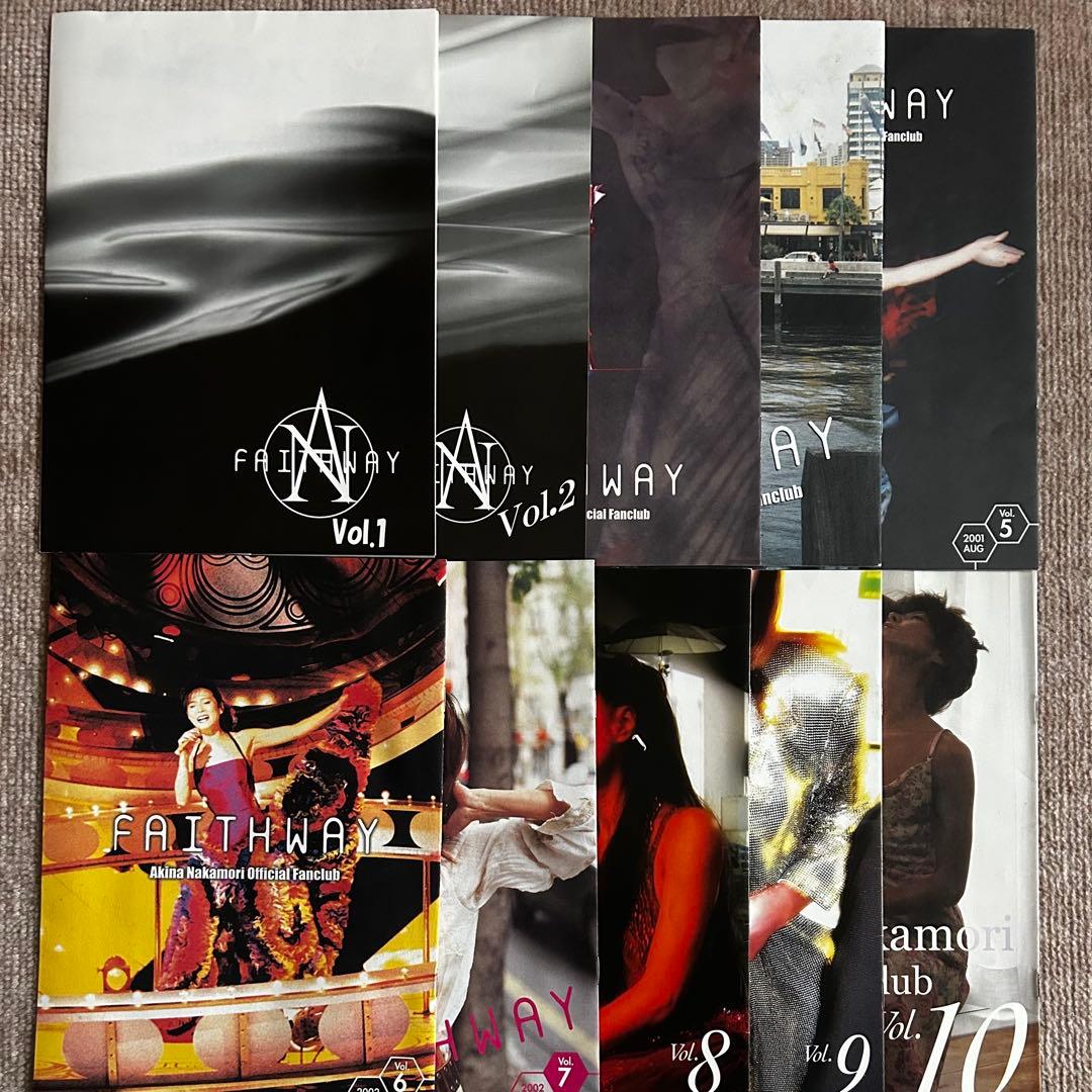 中森明菜 FAITHWAY 創刊号〜vol.30（vol.29欠品）&号外他