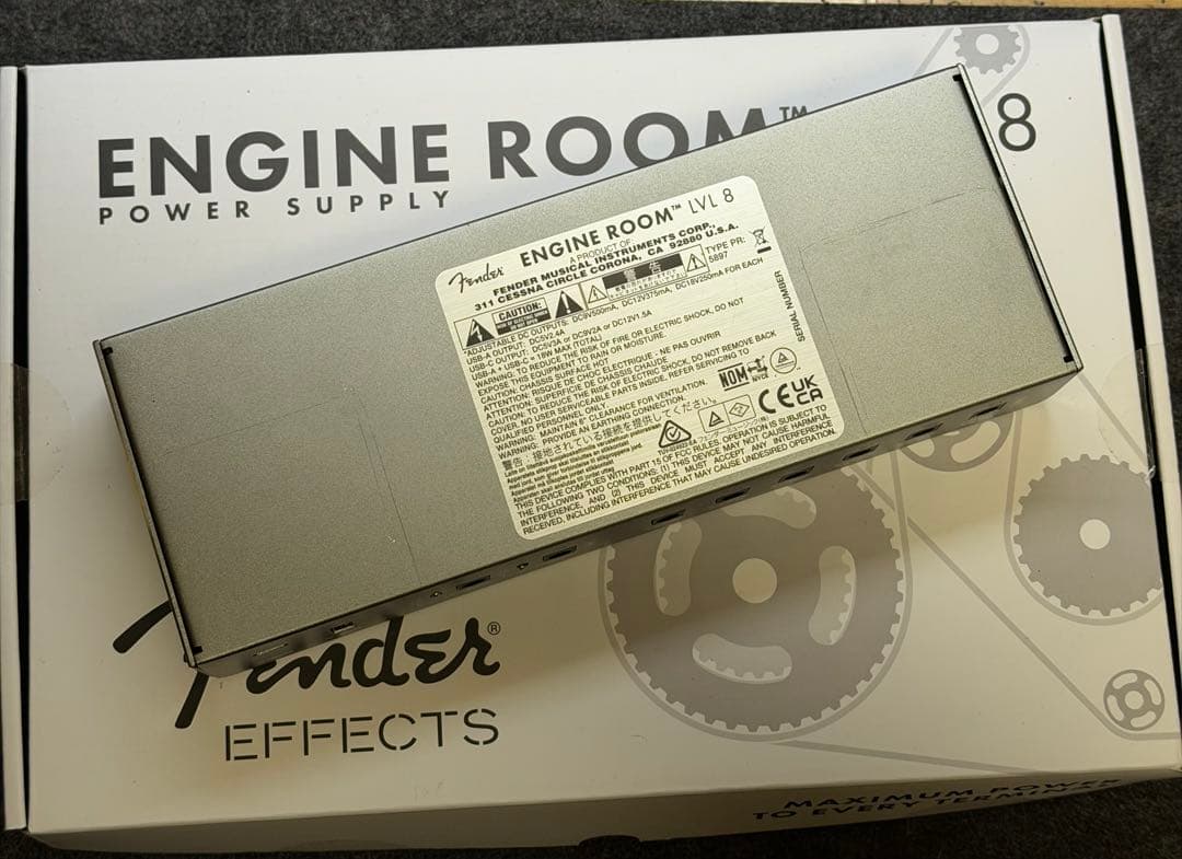FENDER Engine Room LVL8 パワーサプライ おまけ多数あり
