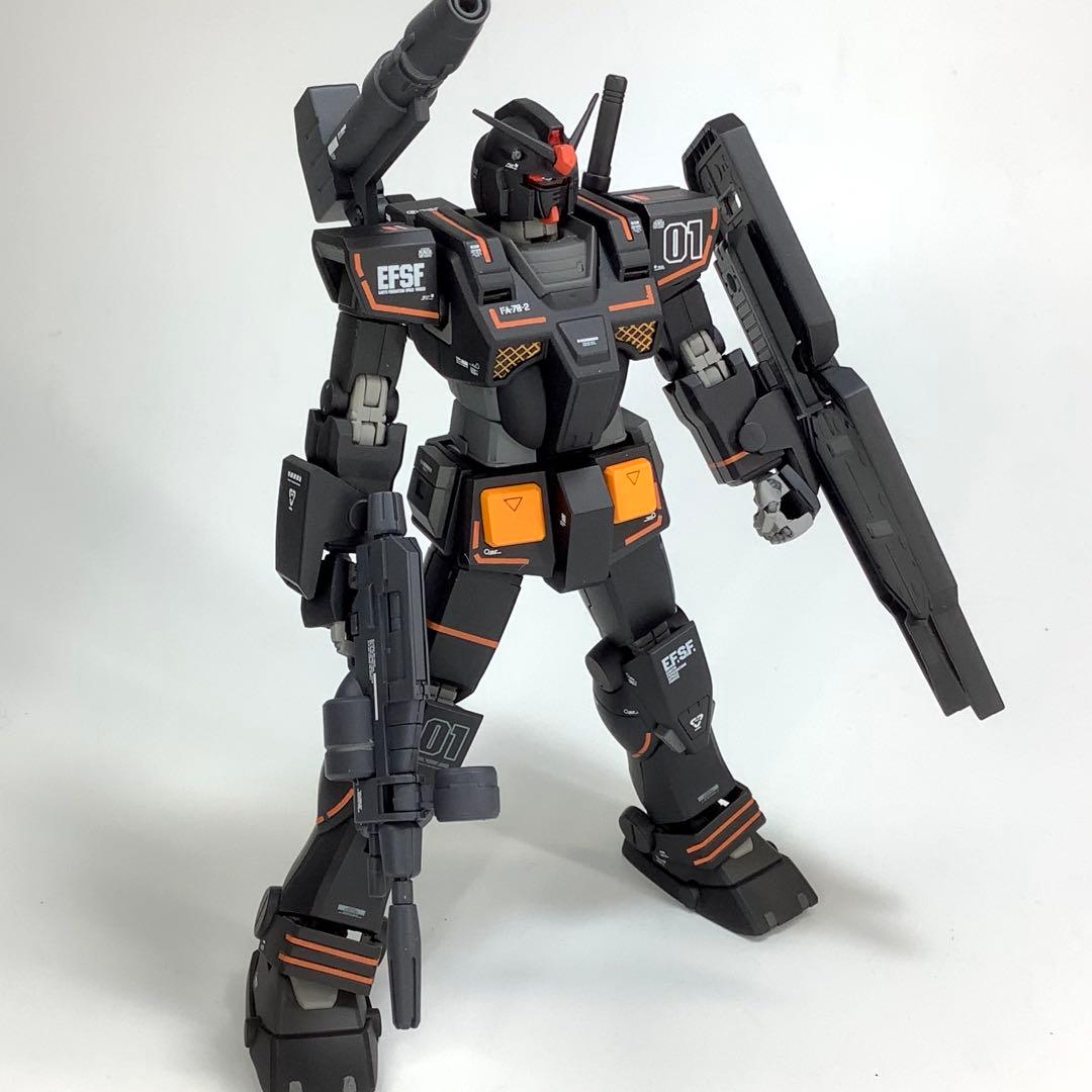 プレミアムバンダイ限定 HG FA-78-2 ヘビーガンダム　塗装済完成品