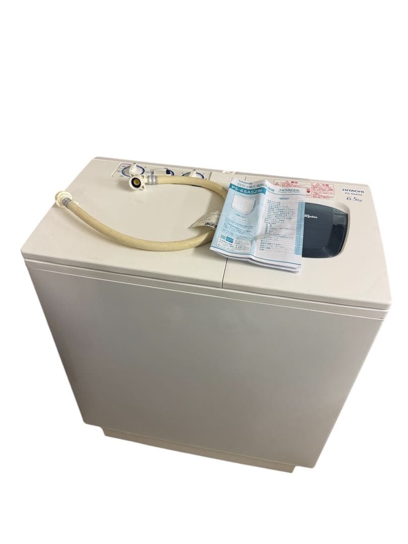 HITACHI 二槽式洗濯機 PS-65AS2 2020年製 日立20年製6.5kg2槽式洗濯機(PS-65AS2)入荷!! リサイクルショップ愛品