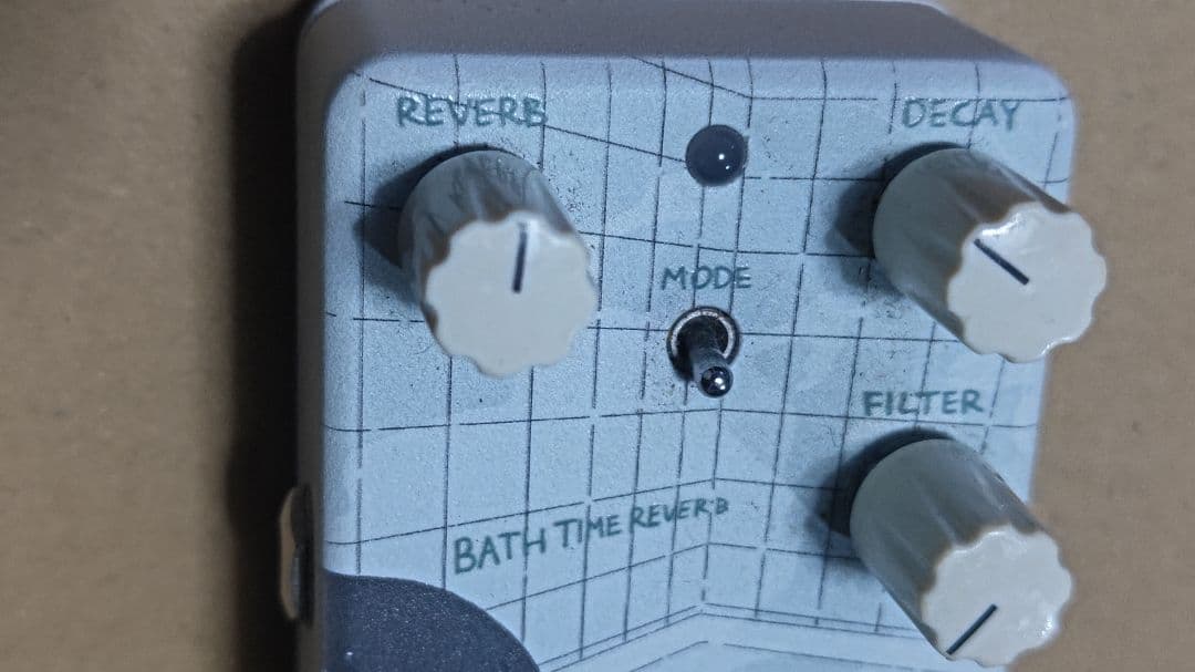 ギター ANIMALS PEDAL BATH TIME REVERB