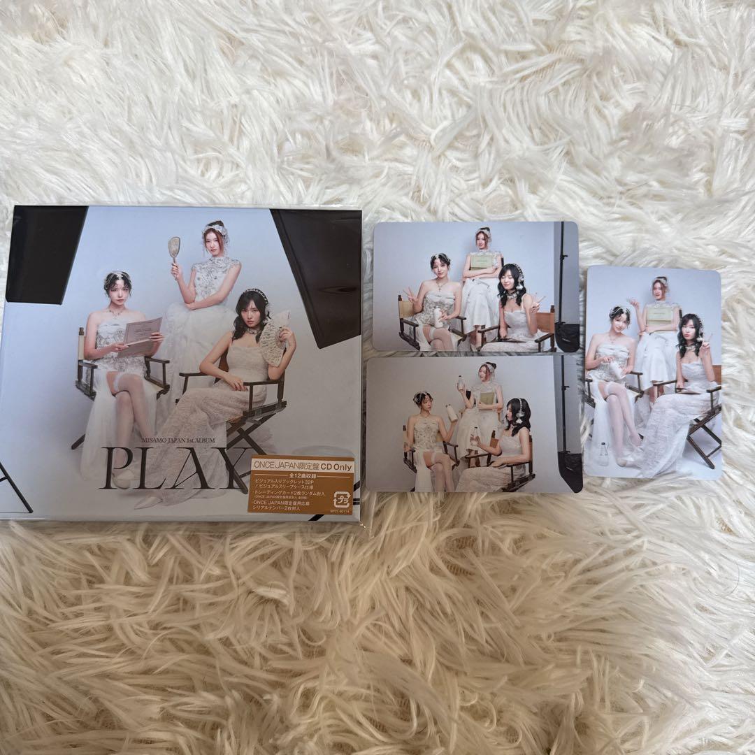 MISAMO PLAY ONCEJAPAN限定盤 - メルカリ